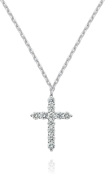 14K Gold Plated Cross Necklace for Women | Cross Pendant | Gold Necklaces for Women | Amazon (US)