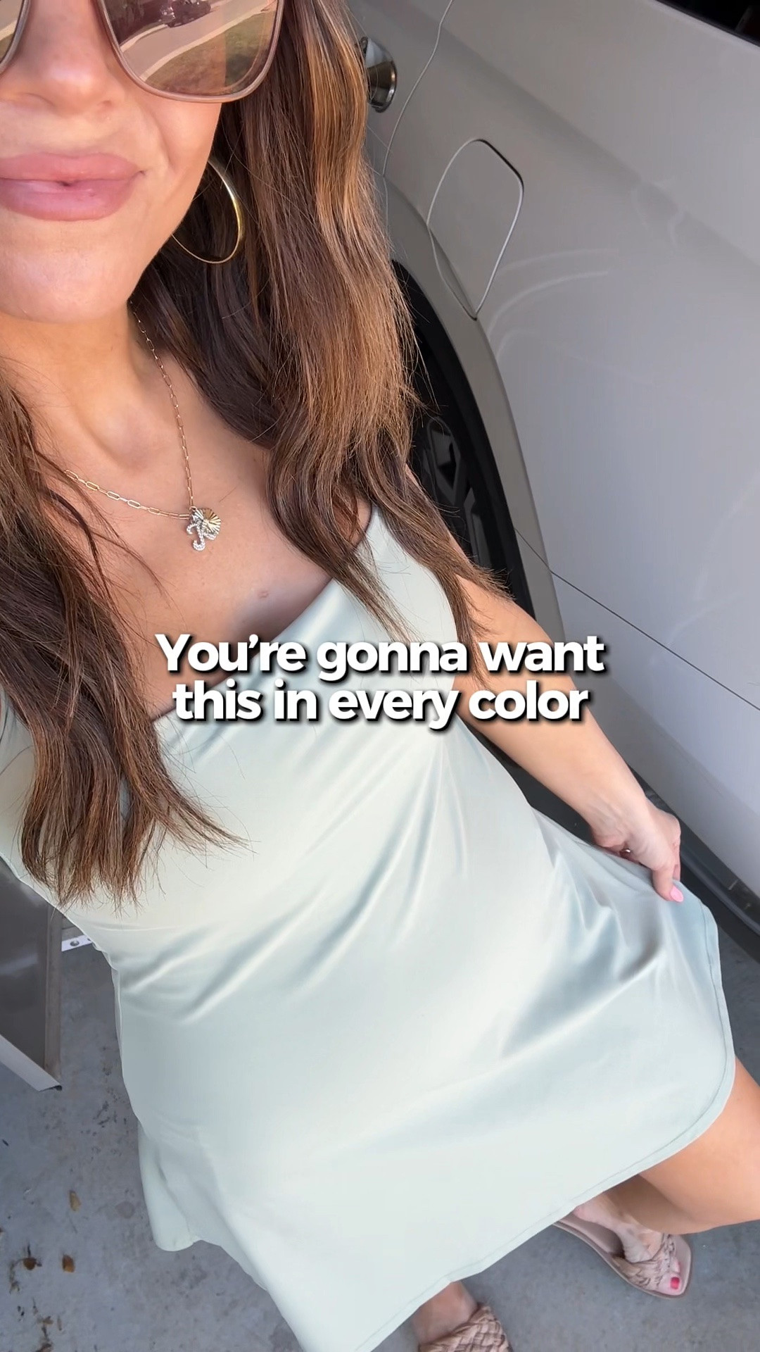 If you see me wearing this 3x a week… you didn’t 😅 So good that you will want multiple colors! 
A tennis dress is just easy. And perfect for summer. 
Shorts underneath ✅
Adjustable criss cross straps ✅
Smoothing fabric ✅ 

I wear a size Small- true to size! 

#LTKmomlife #LTKActive #LTKPetite