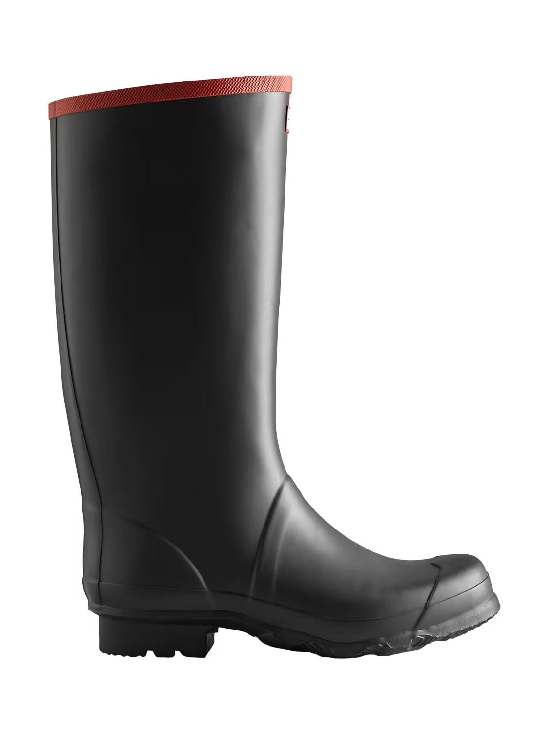 HunterArgyll Full Knee Wellington Boots, Black | John Lewis (UK)