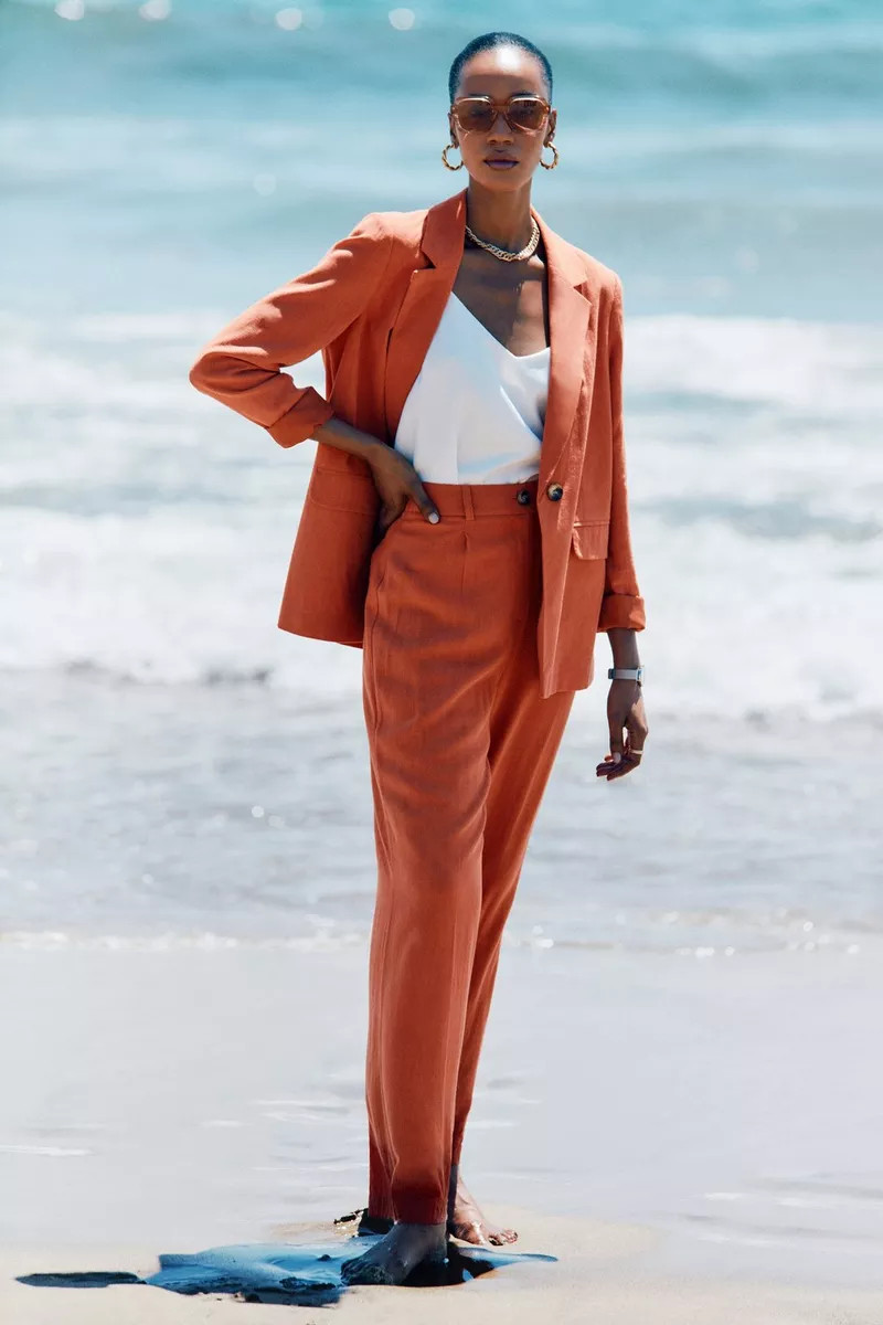 Linen Belted Jacket | Debenhams UK