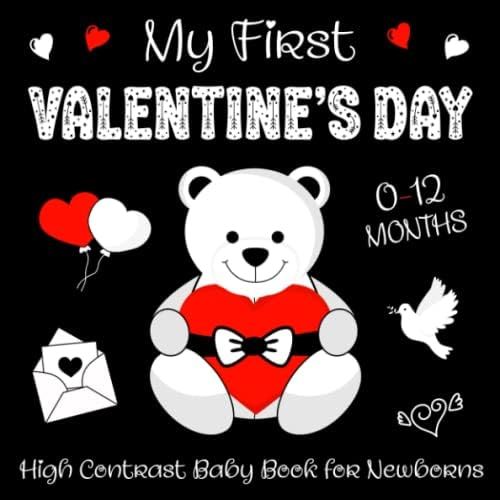 My First Valentine's Day | High Contrast Baby Book for Newborns 0-12 Months: Simple Black and Whi... | Amazon (US)