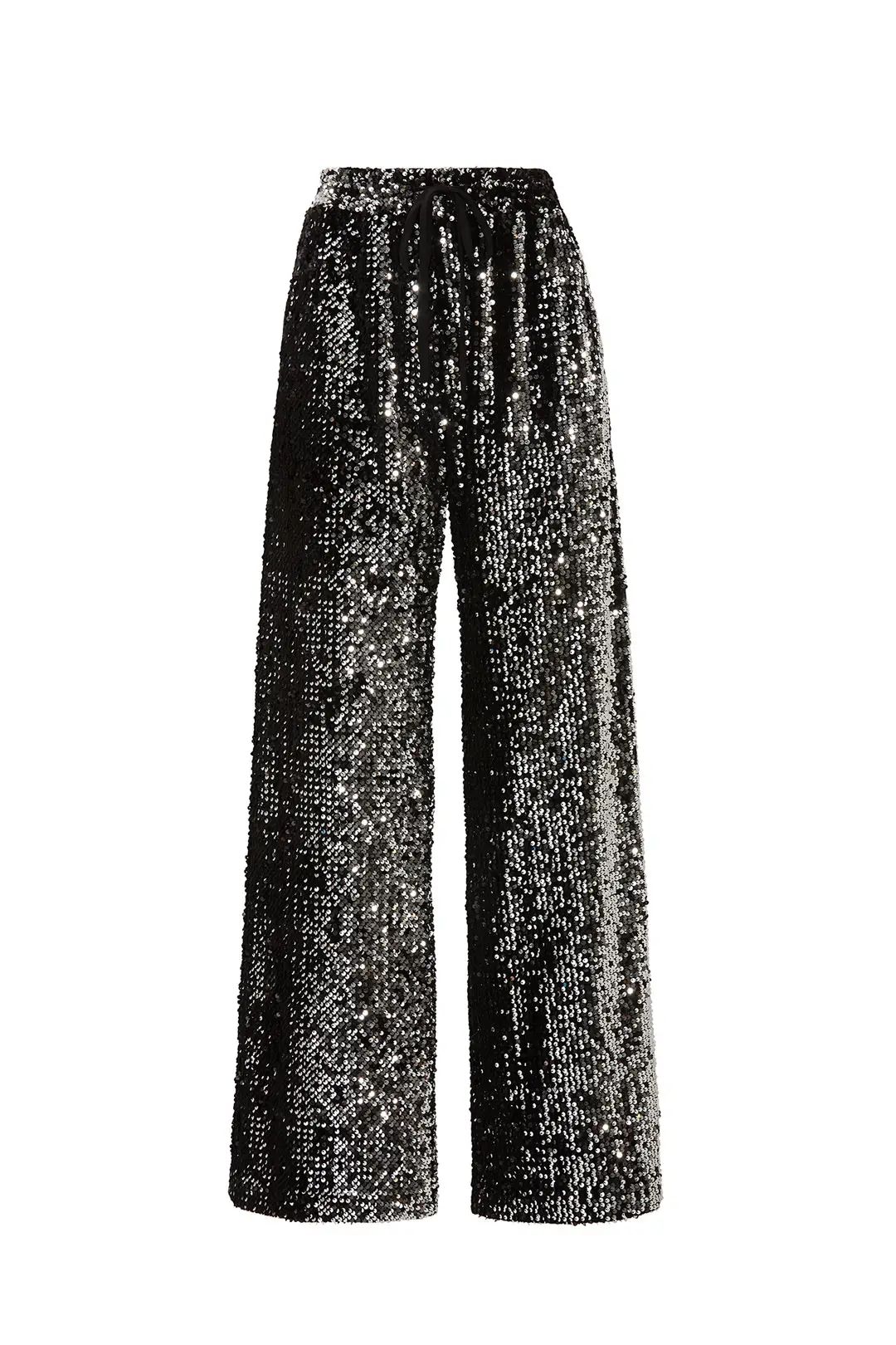 Milly Sequin Track Pants | Rent The Runway
