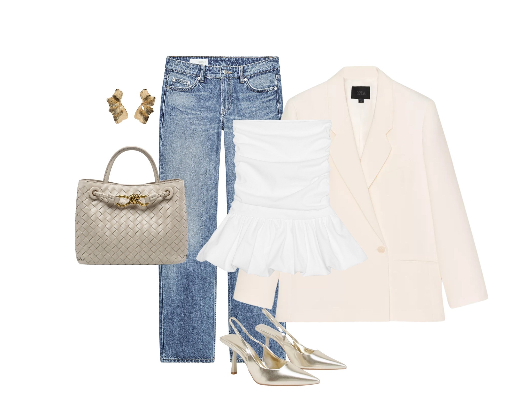 A spring/summer girls brunch/date night outfit ✨🥂🫶🏻 🤍 Zara jeans ootn 

#LTKuk #LTKAprilSpotlight #LTKspring