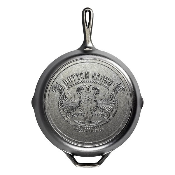 Lodge Yellowstone™ 12 Inch Cast Iron Steer Skillet | Scheels
