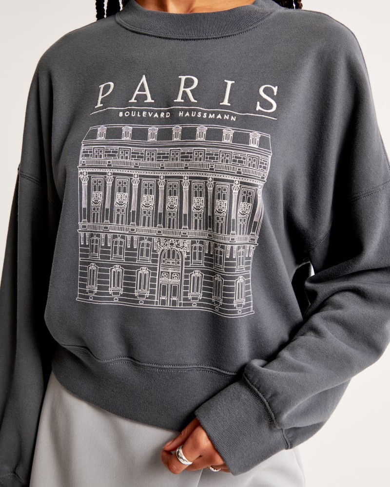 Women's Destination Sunday Crew | Women's Up To 40% Off Select Styles | Abercrombie.com | Abercrombie & Fitch (US)