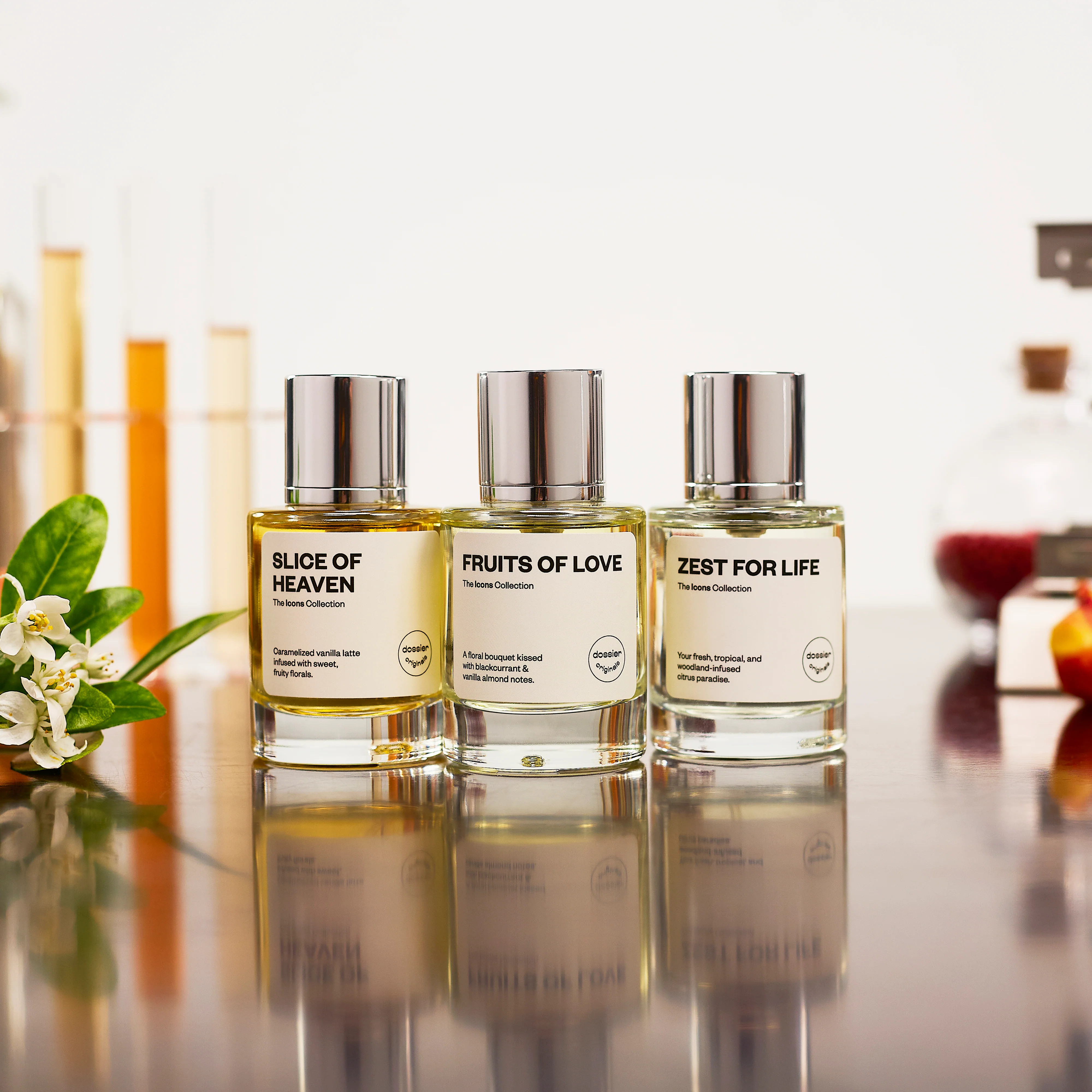 TT Exclusive Bundle #8, 3x50ml, Zest for Life, Fruits of Love, Slice of Heaven | Dossier