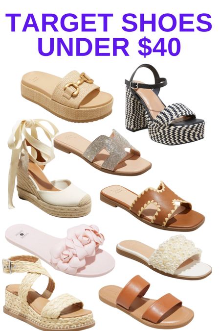 Target has a big shoe sale going on right now! 20% off shoe styles. These are my top favorites. All of these are under $40. 

#LTKFindsUnder50 #LTKShoeCrush