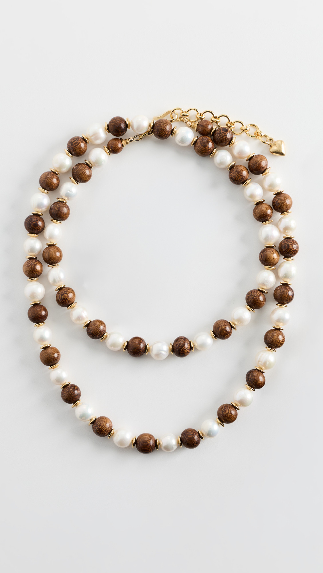 Brinker + Eliza Driftwood Pearl Necklace Wood/Pearl One Size | Shopbop