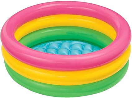 Intex-58924NP-Intex Sunset Glow Baby Pool (34 in x 10 in) | Amazon (CA)