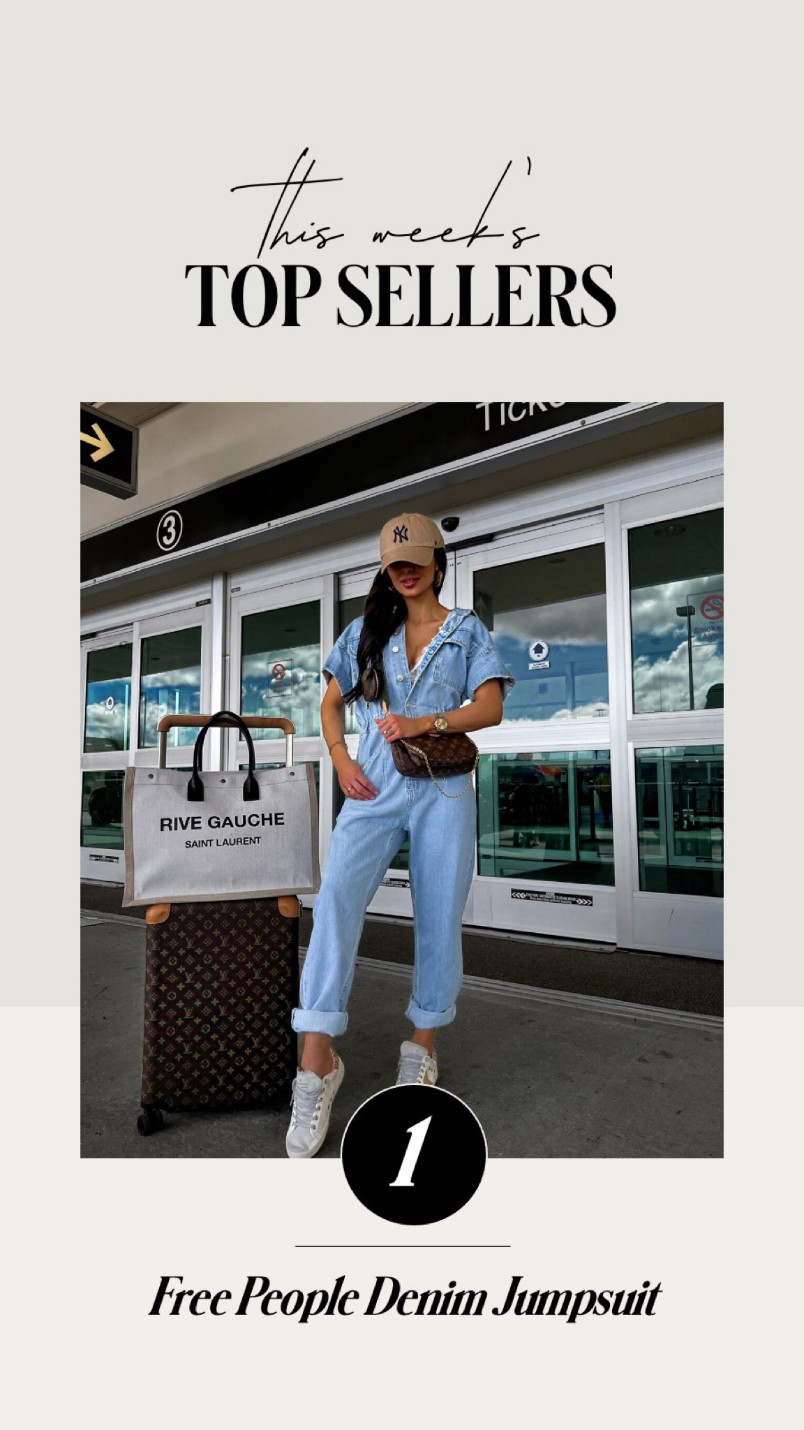 This week’s best seller on #miamiamine
Free people denim jumpsuit 

#LTKFind #LTKitbag #LTKstyletip