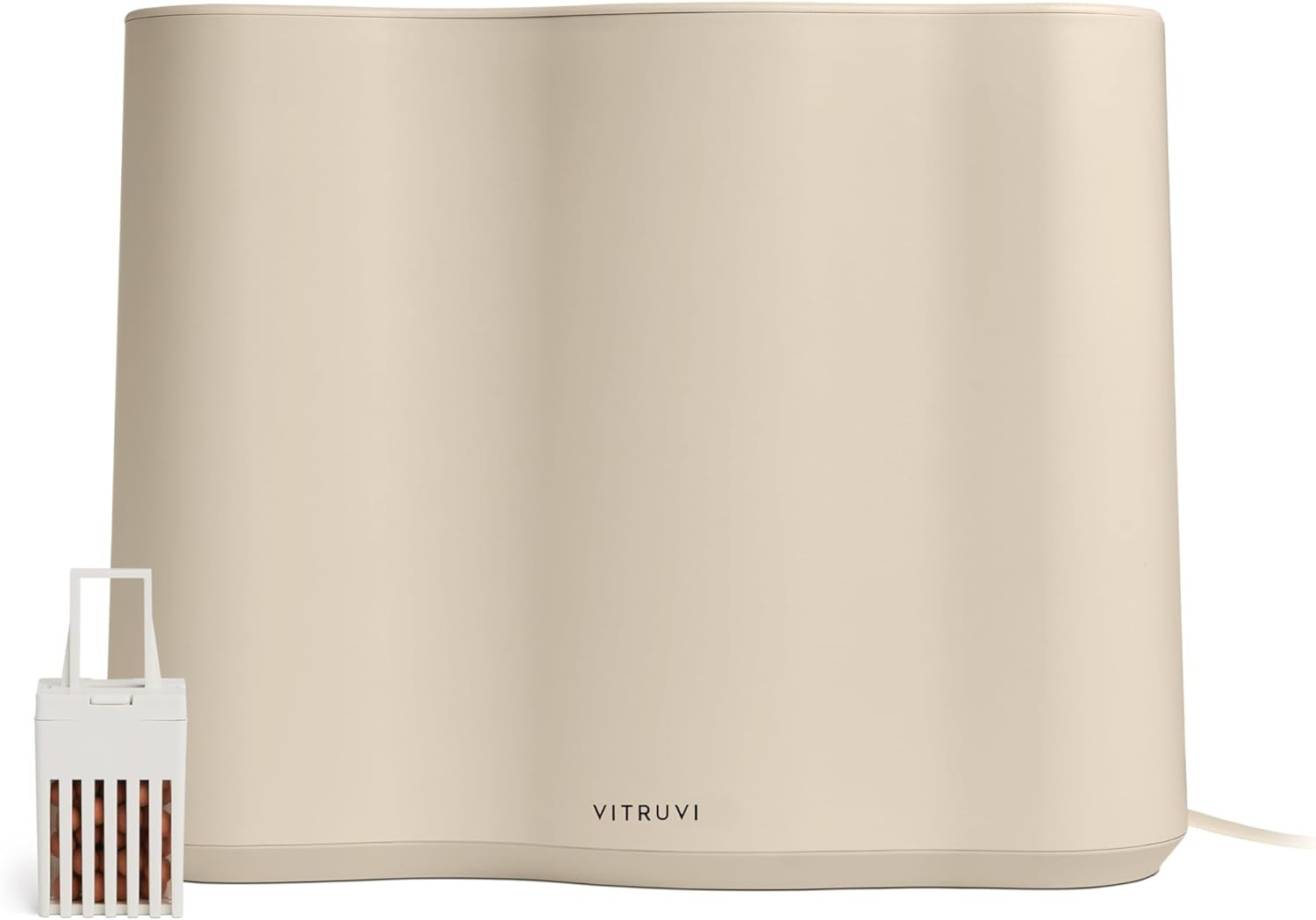 Vitruvi Cloud Humidifier for Bedroom | Large Humidifier Up to 600 sq ft | Cool Mist Humidifiers for Bedroom Quiet | Ultrasonic Humidifiers | 24 Hr Run Time - Oat | Amazon (US)
