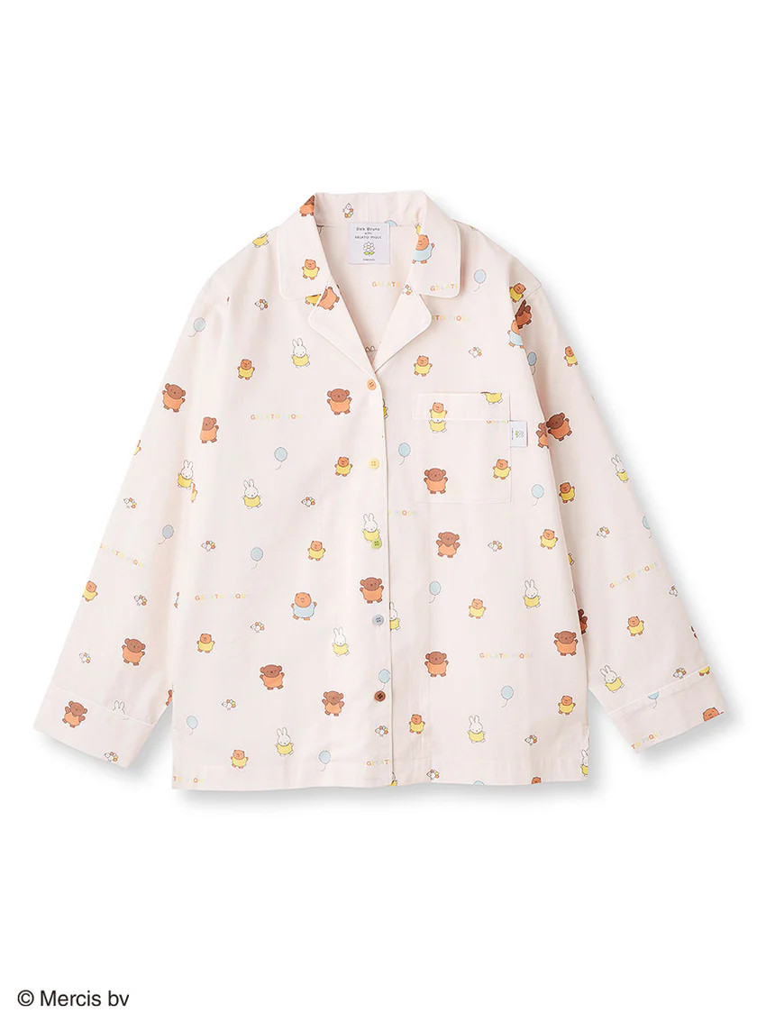 [Dick Bruna] Patterned Flannel Shirt | Gelato Pique