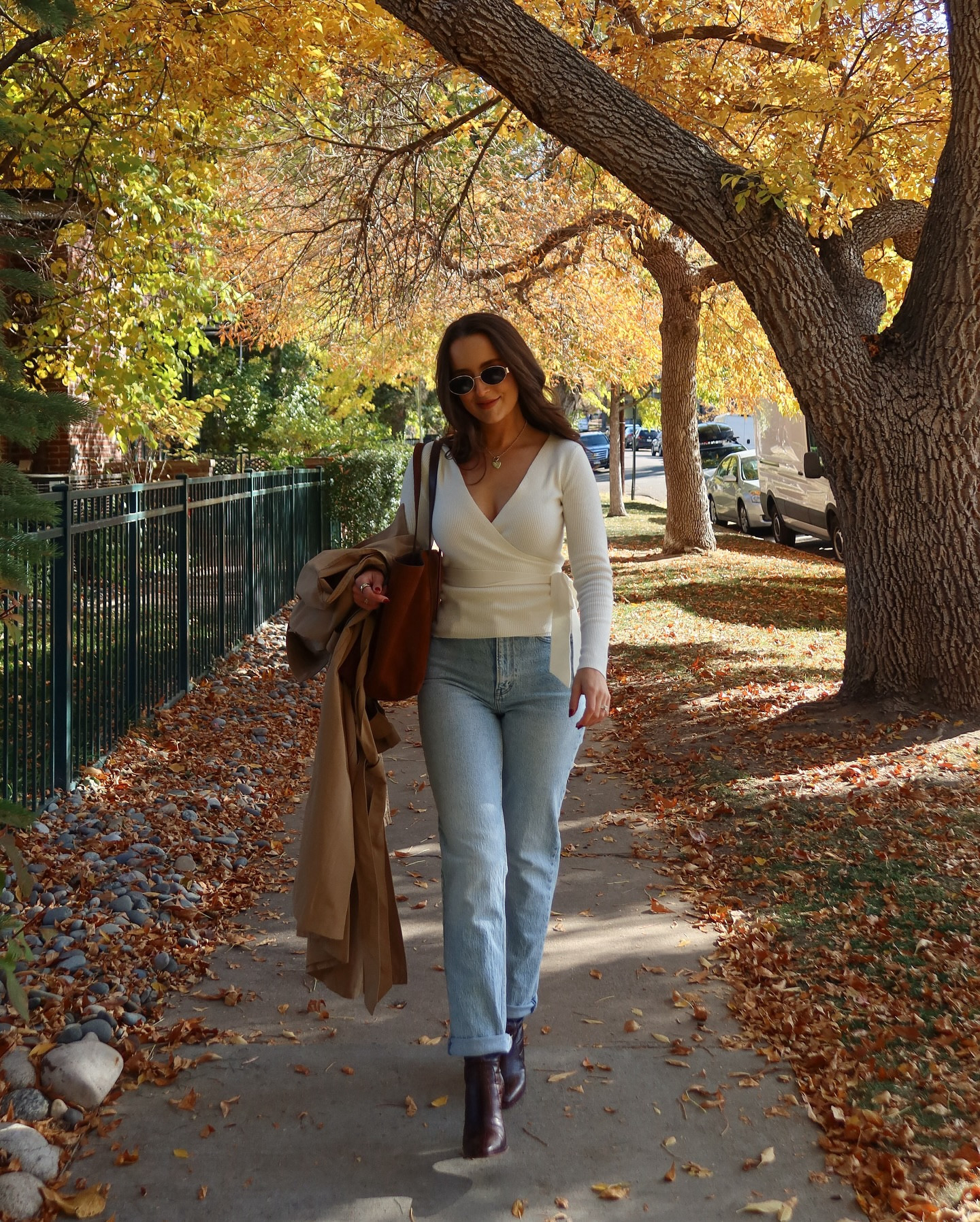 Fall farmers market fit 🧺🍂

Neutral fall outfit, fall outfit ideas, wrap sweater, sezane outfit, easy fall outfit 

#LTKStyleTip #LTKSeasonal