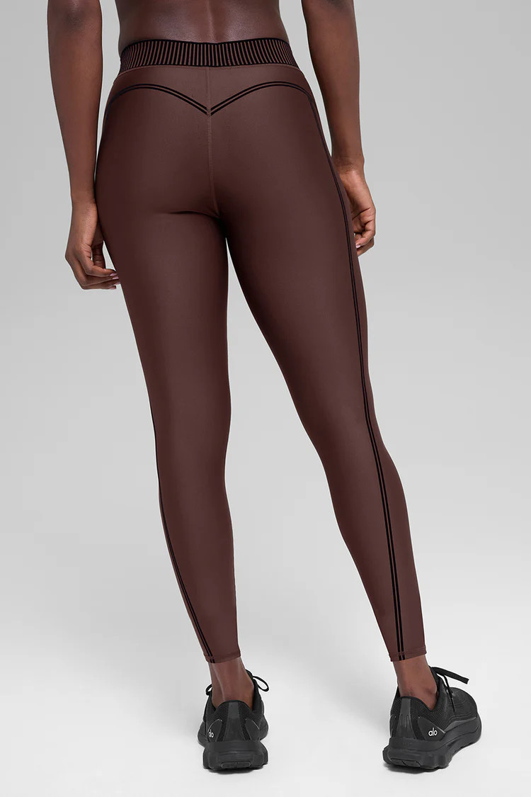 Airlift High-Waist 7/8 Line Up Legging - Brownstone | Alo Yoga (US)