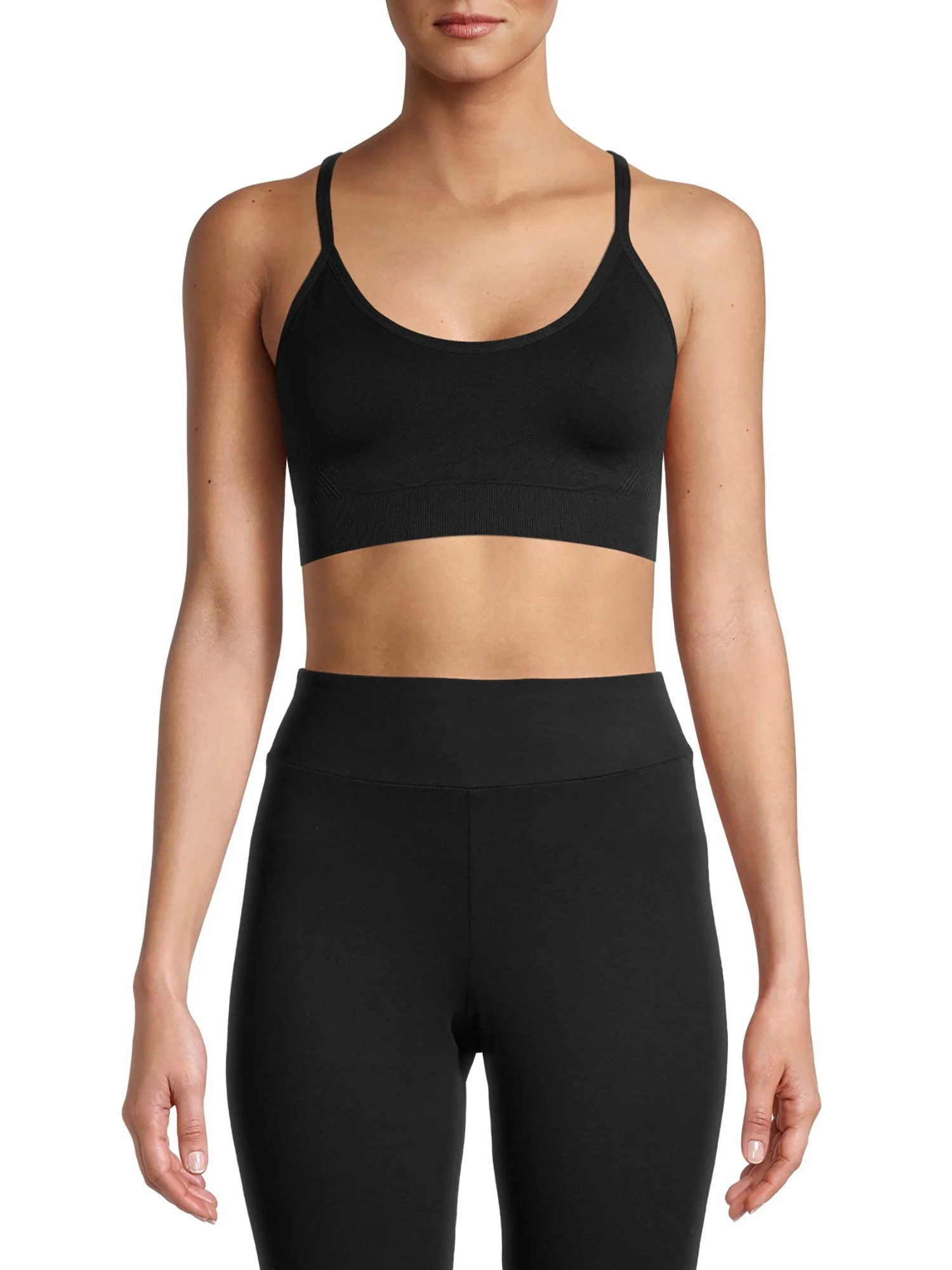 Avia Women's Low Support Seamless Cami Sports Bra, Sizes S-3XL | Walmart (US)