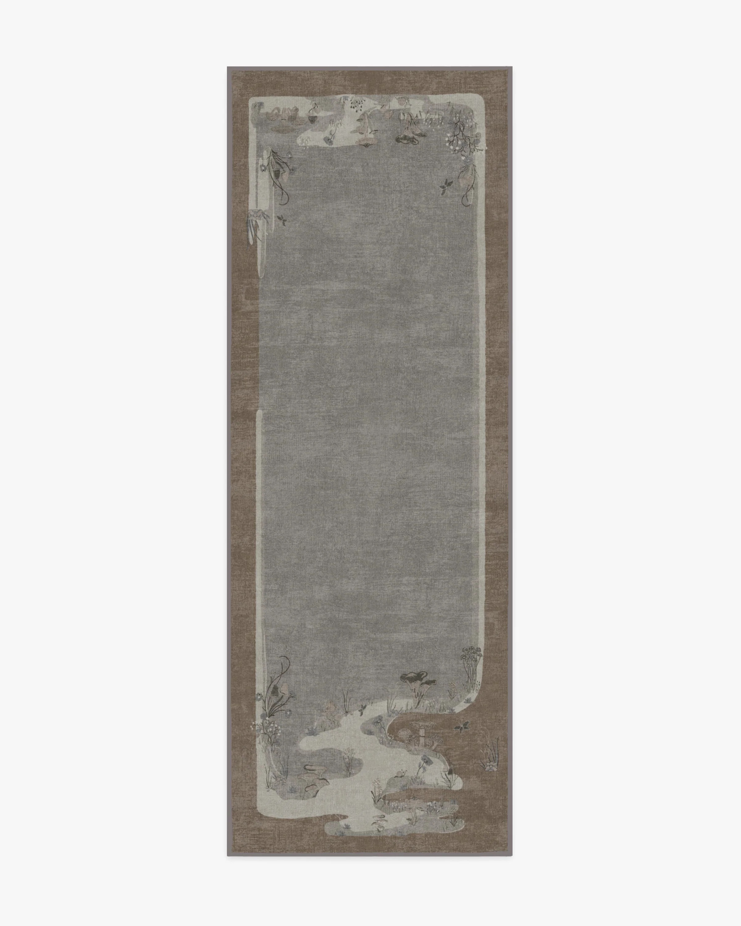 Architectural Digest Mushroom Dream Grey Taupe Rug | Ruggable