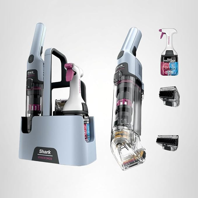 Shark StainForce Cordless Spot Cleaner, Dual-Activated Easy Spray Formula, OXY-Powered Cleaning, ... | Amazon (US)