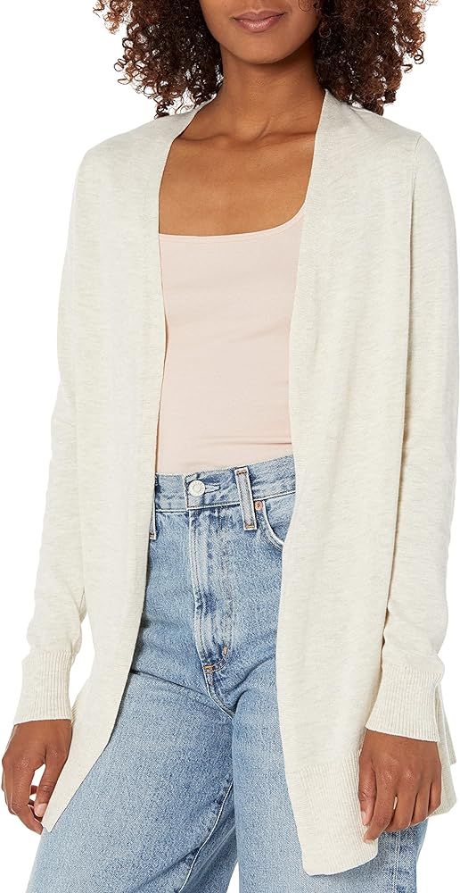 Women's Lightweight Open-Front Cardigan Sweater (Available in Plus Size) | Amazon (US)