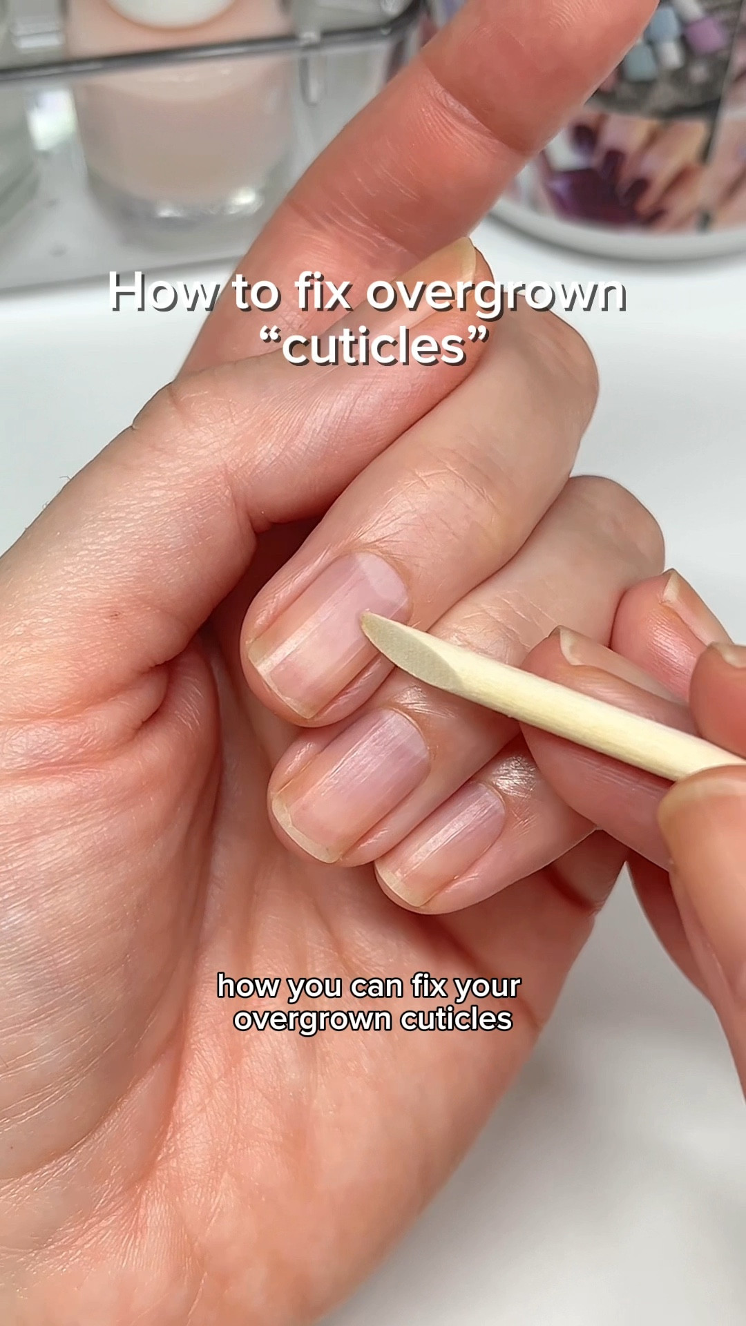How to fix overgrown “cuticles” 💅

#nailcare #naturalnails #nails 

#LTKBeauty