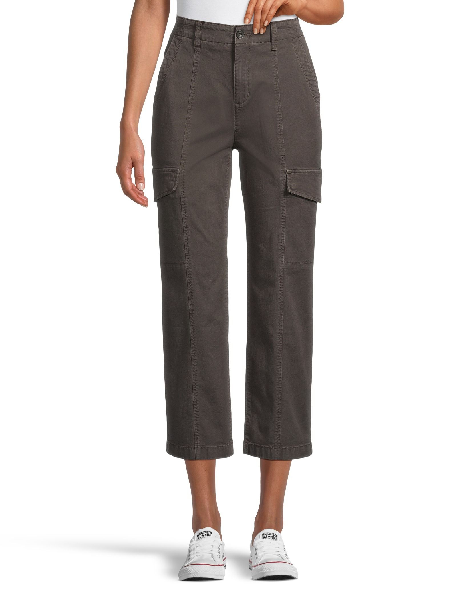 Denver Hayes Women's Garment Wash Crop Pants #3DJDDHSP24-492 | Mark's - Lequipeur