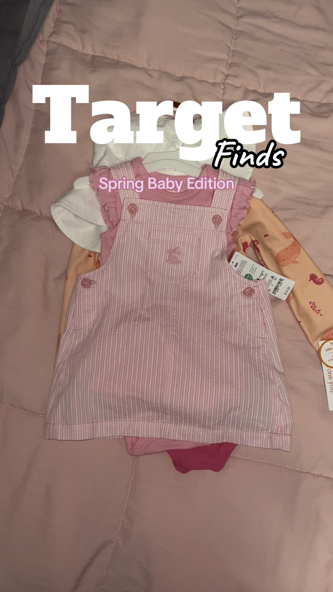 Target Finds - Spring Baby Edition!

LTK baby, LTK infants, Baby clothes, Spring clothes, Baby clothes haul, Spring clothes haul, Target, Target Finds, Target Spring Edition, Target Spring clothes, Easter Clothes, Easter outfit inspo, Baby Easter outfit inspo, baby swim suit, baby swimwear, overalls, baby overalls, baby dress, baby sweater, baby girl clothes

#LTKkids #LTKbaby #LTKswim