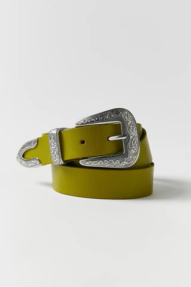 Ecote Metal-Tipped Leather Belt | Urban Outfitters (US and RoW)