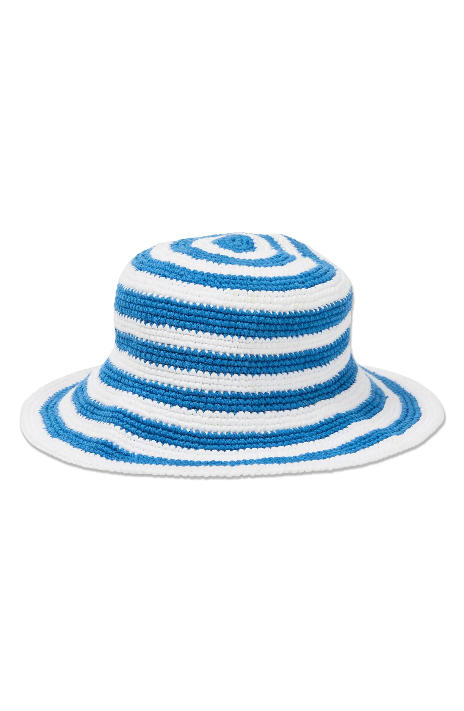 Beach Babe Stripe Cotton Bucket Hat | Nordstrom