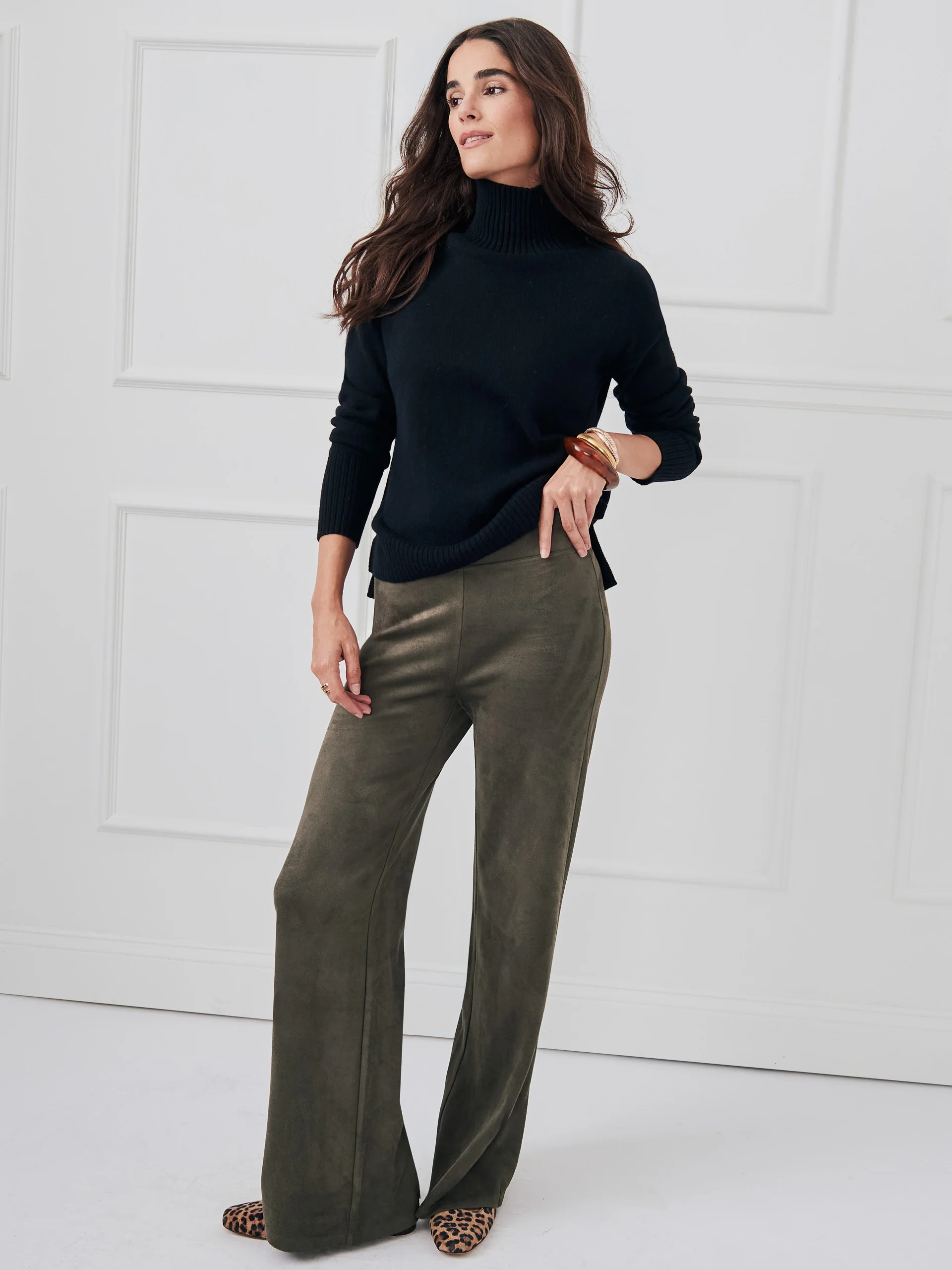 Anderson Faux Suede Pants | J.McLaughlin