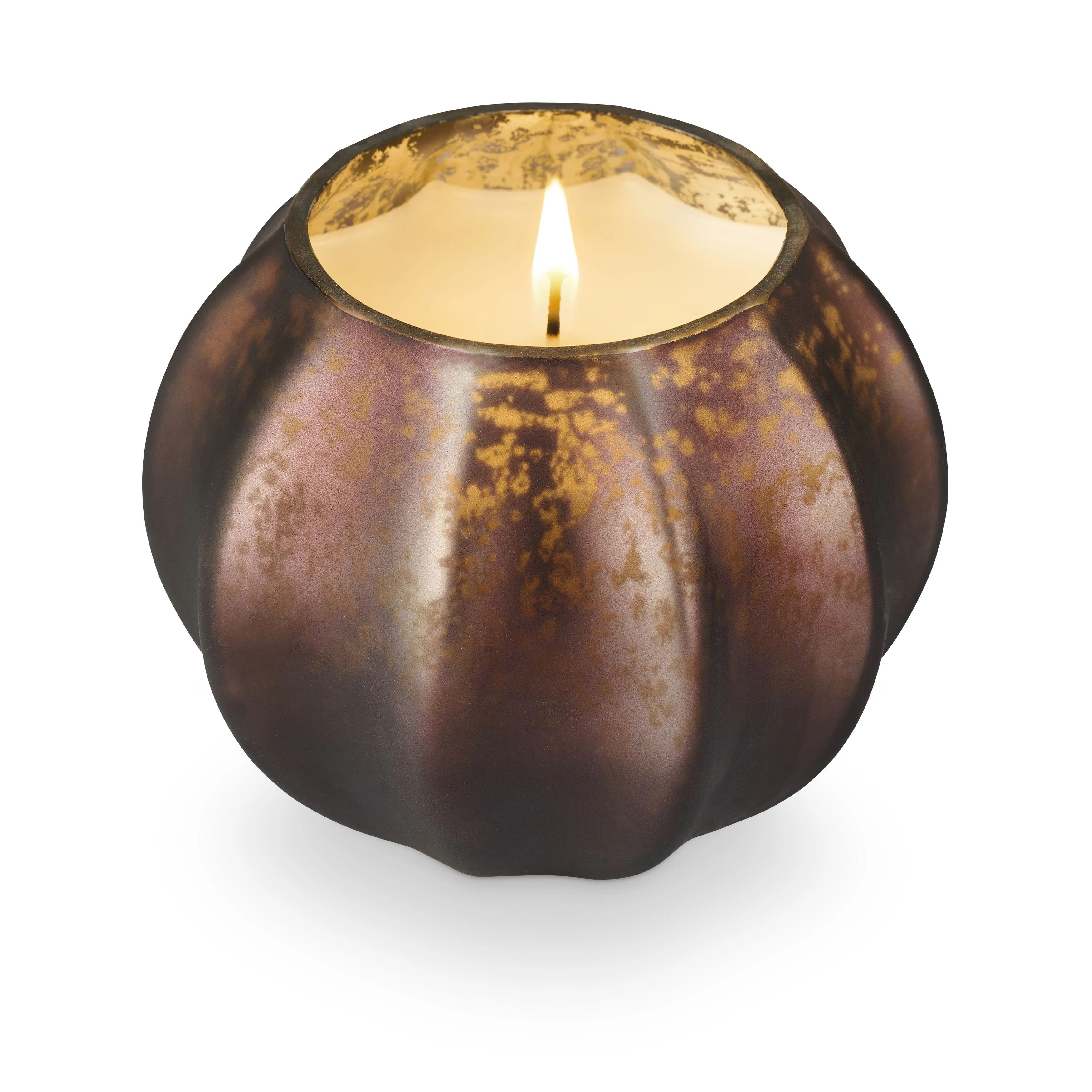 Midnight Pumpkin Mercury Pumpkin Candle, Black and Orange | Wayfair North America