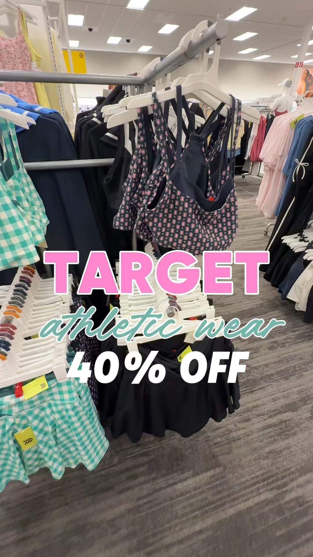 Target activewear is 40% off today only!! 🎯 RUNNN 🏃‍♀️💨

#LTKSaleAlert #LTKActive #LTKMidsize