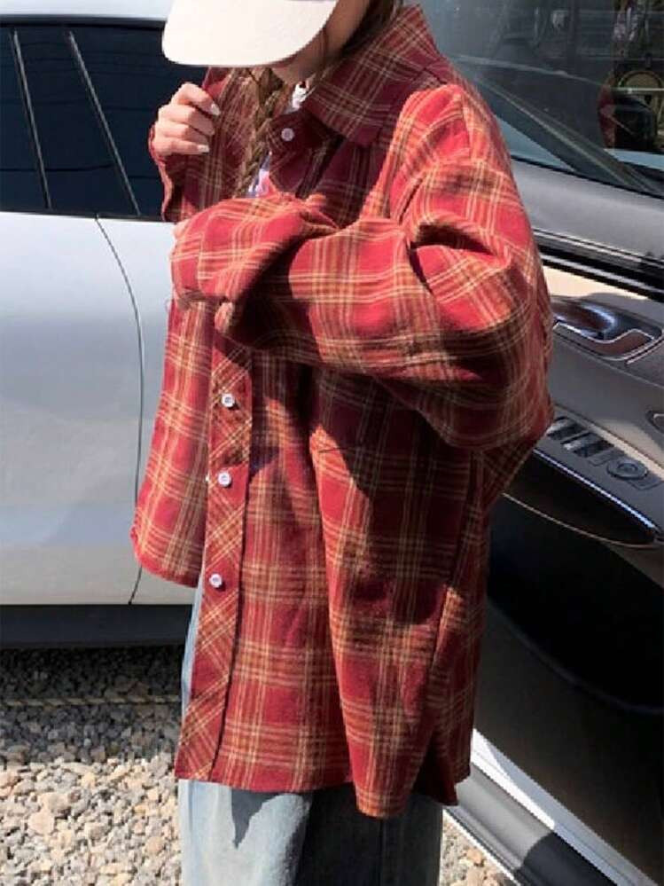 $18.32
-32%
$27.09
Pay now or in 4 payments of $4.58 
Limited-Time Deal

Save $0.92 off this item after joining.
DAZY Women's Plaid Loose Collar Spring Autumn Shirt, Suitable For Christmas, Chinese New Year Outfit, Spring/Summer/Autumn,Flannels Women,Fall Women Clothes Long Sleeve Top
4.93
(62)
Size
US
Size Guide
0 (S)
2 (M)
4 (L)
6 (XL)
True to Size
Not your size? Tell me your size
 | SHEIN