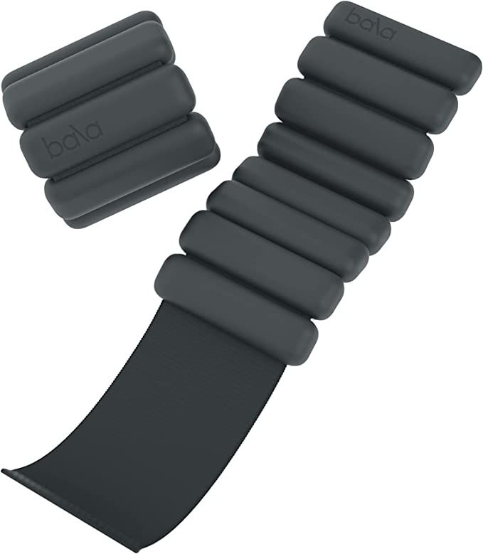 Amazon.com: Bala Bangles - Set of 2 (1lb & 2lb Each) | Adjustable Wearable Wrist & Ankle Weights ... | Amazon (US)