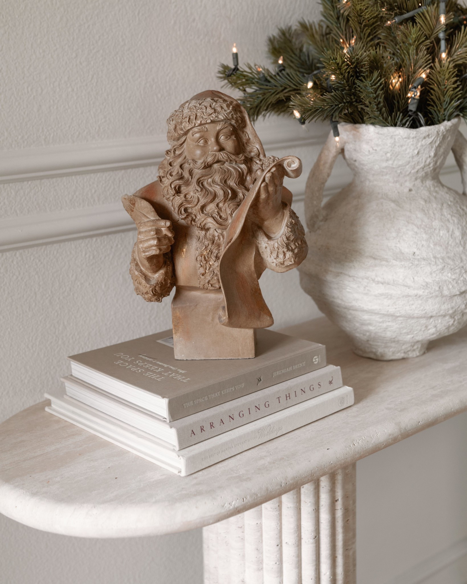 Ralph Lauren Christmas vibes in the entry way 🎄

This exact Santa bust is from At Home (currently sold out) but I linked as many options as I could find 🫶🏻

#LTKHome #LTKSeasonal #LTKHoliday