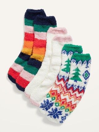 Cozy Socks Variety 3-Pack For Women | Old Navy (US)