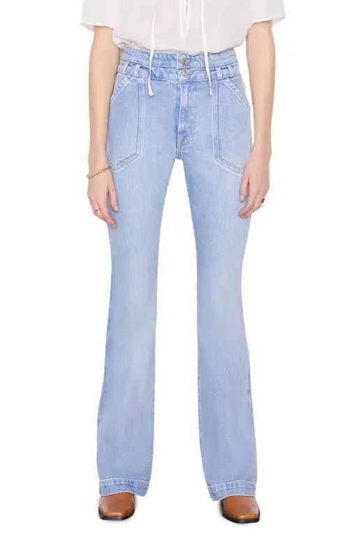 FRAME High Waist Flare Jeans in Caye at Nordstrom, Size 28 | Nordstrom