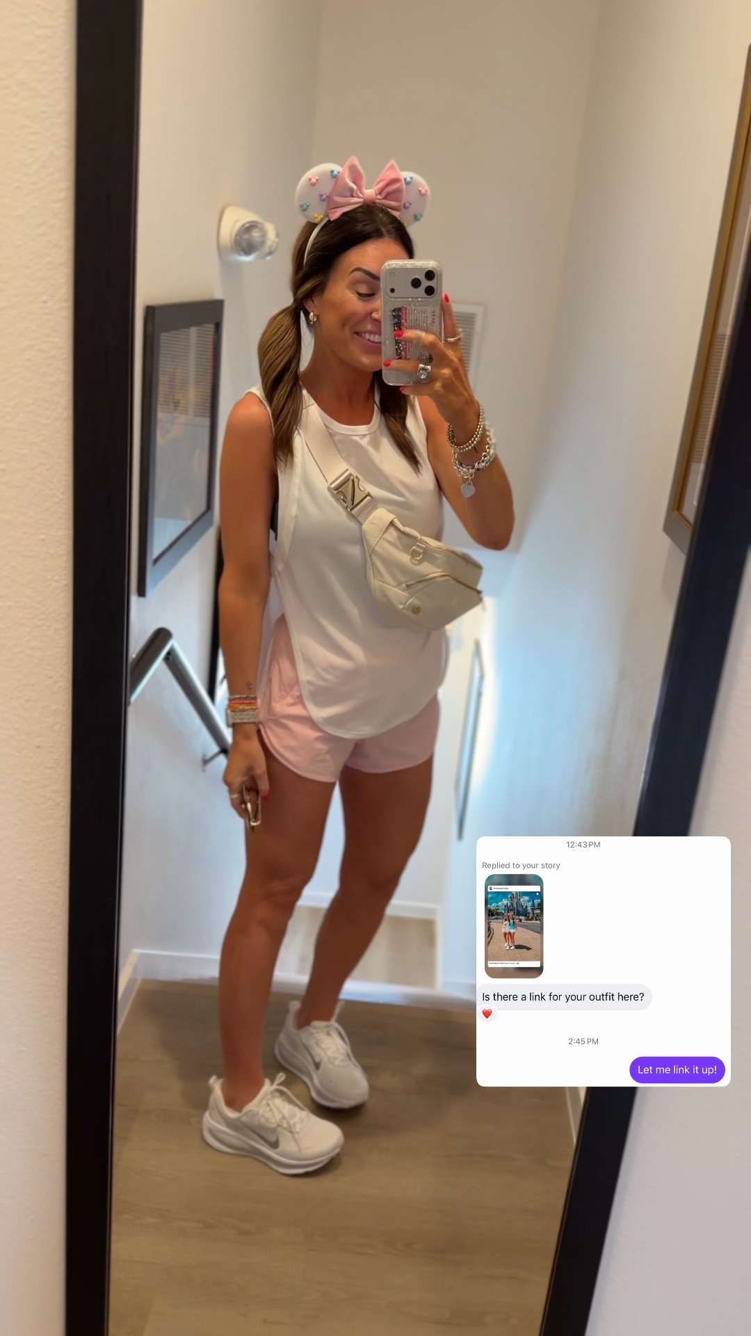 Wearing an XS in the shorts/bra and a small in the top!

#LTKgrwm #LTKootd #LTKdayinmylife