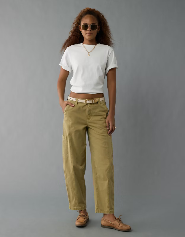 AE Stretch Barrel Cargo Pant | American Eagle Outfitters (US & CA)