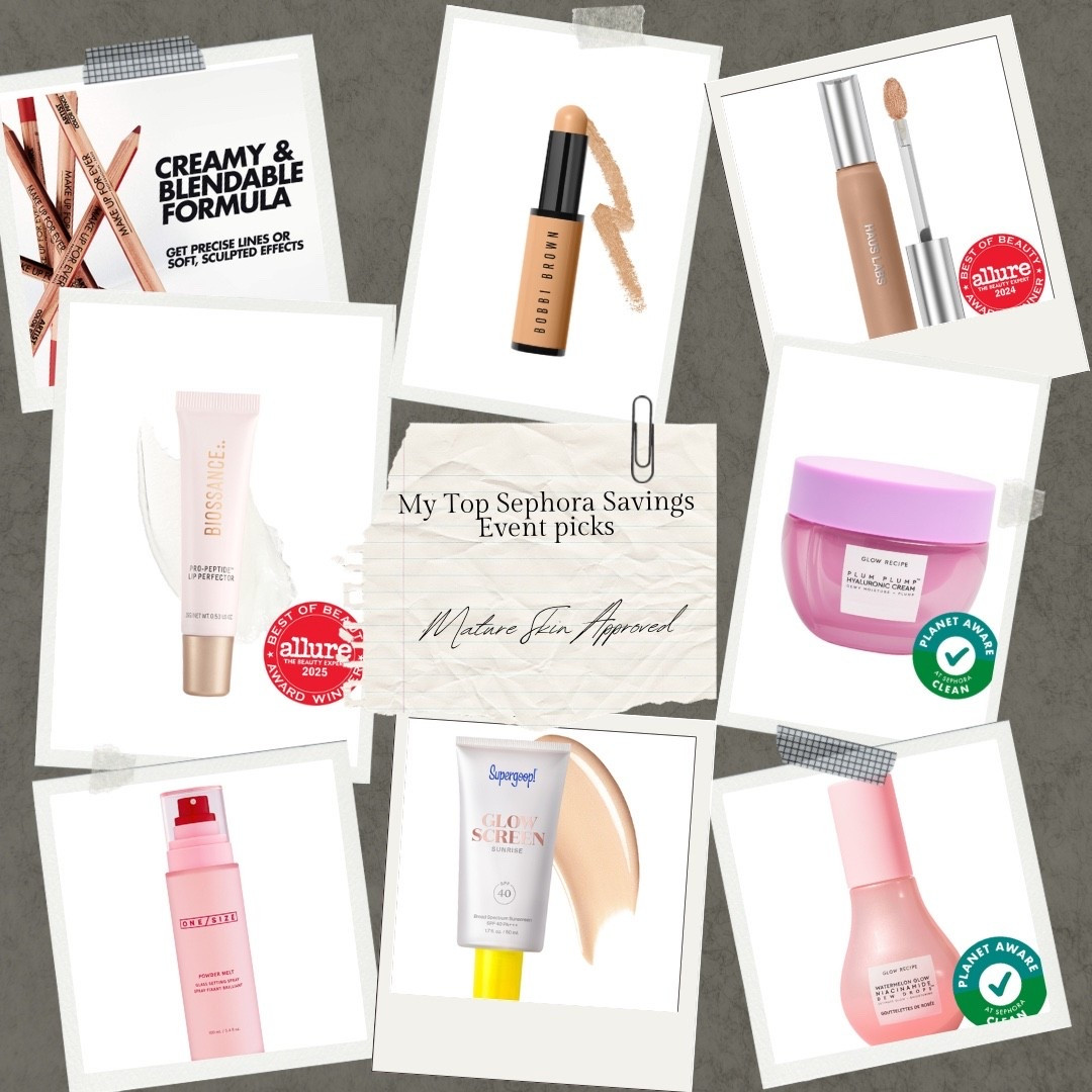 💄 The best time of the year to restock your beauty staples ✨
The Sephora Savings Event starts today for Rouge members — with VIB + Insider access opening soon!
It’s the perfect moment to stock up on your go-to favorites, try something new, or start crossing a few gifts off your holiday list (my gift picks drop tomorrow 🎁).

These 8 items are tried-and-true staples in my routine — all mature-skin approved and worth every penny.

🛍️ Use code EVERYTHING at checkout or online
💄 Sephora Collection is 30% off for everyone

#LTKbeauty #LTKFinds #LTKSaleAlert #SephoraSale #MatureSkinApproved #BeautyFavorites #GlowingSkin #MakeupForMatureSkin #LTKHoliday #GiftGuide #SkincareRoutine

#LTKFindsUnder100 #LTKBeauty #LTKOver40
