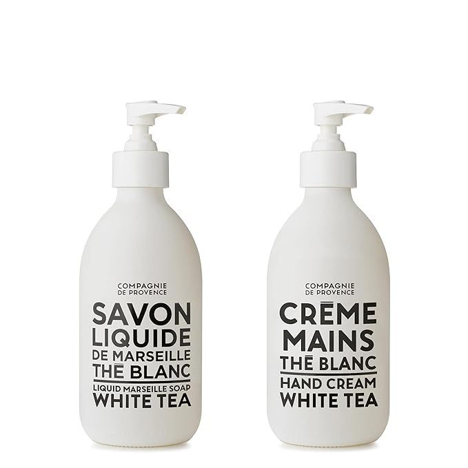 Compagnie de Provence - Liquid Soap and Luxury Hand Cream - White Tea | Amazon (US)