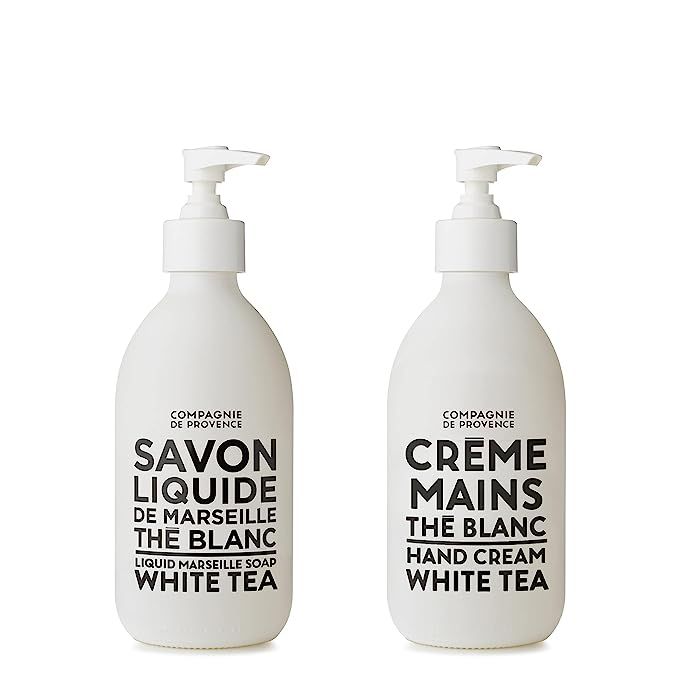 Compagnie de Provence - Liquid Soap and Luxury Hand Cream - White Tea | Amazon (US)