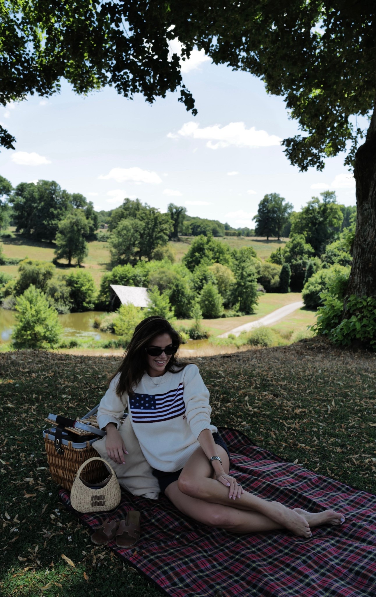 What I wore to Domaine des Etangs