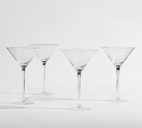 Clara Martini Glasses - Set of 4 | Pottery Barn (US)