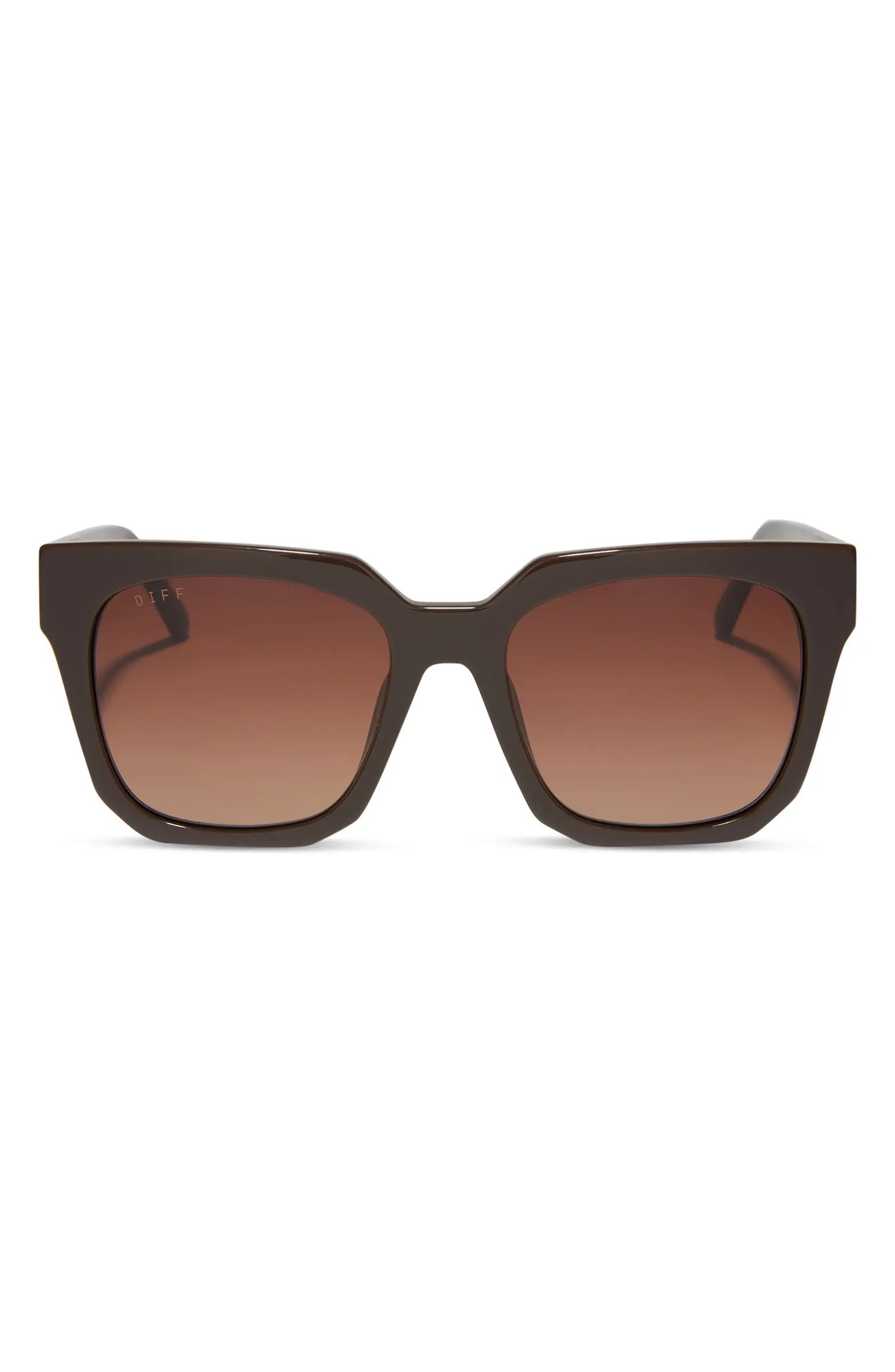 DIFF Ariana II 54mm Gradient Square Sunglasses | Nordstrom | Nordstrom
