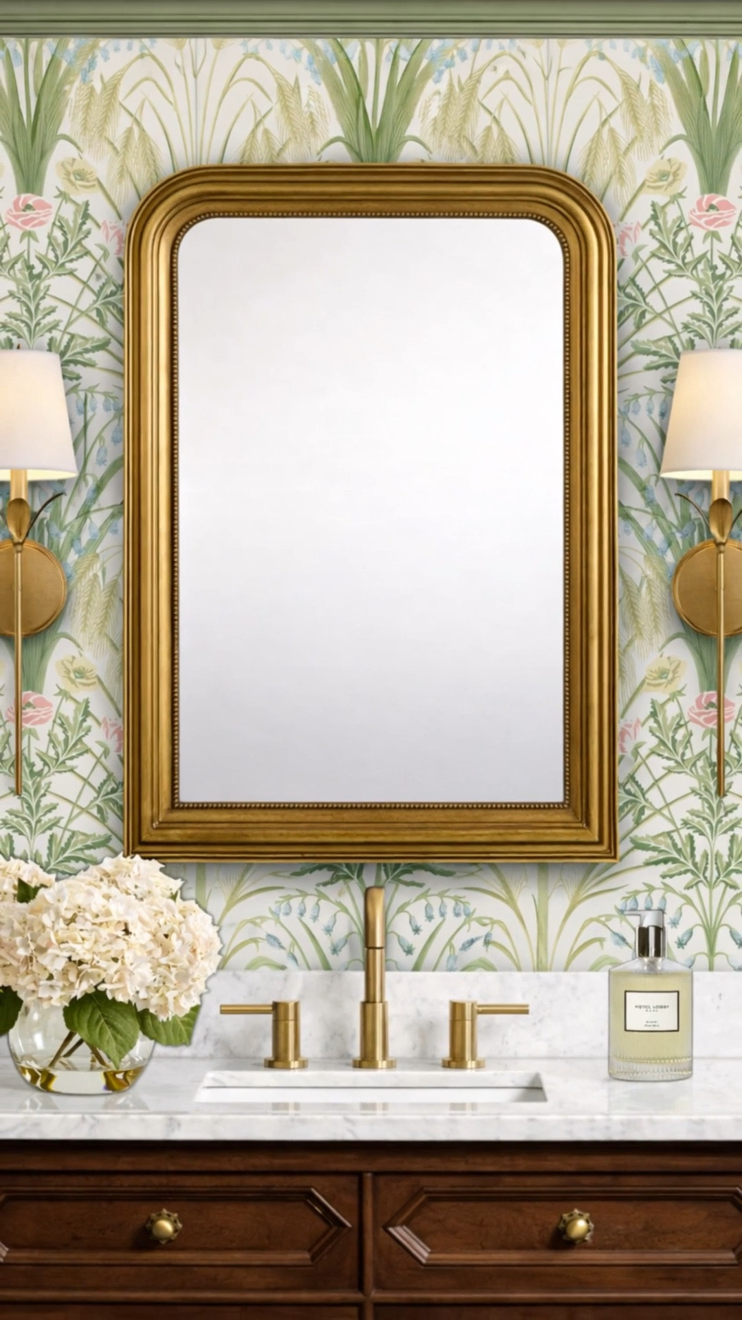 A fun powder bathroom wallpaper is never a bad idea! Love this colorful home inspo for your bathroom refresh! 

#LTKdayinmylife #LTKSpringSale #LTKHome