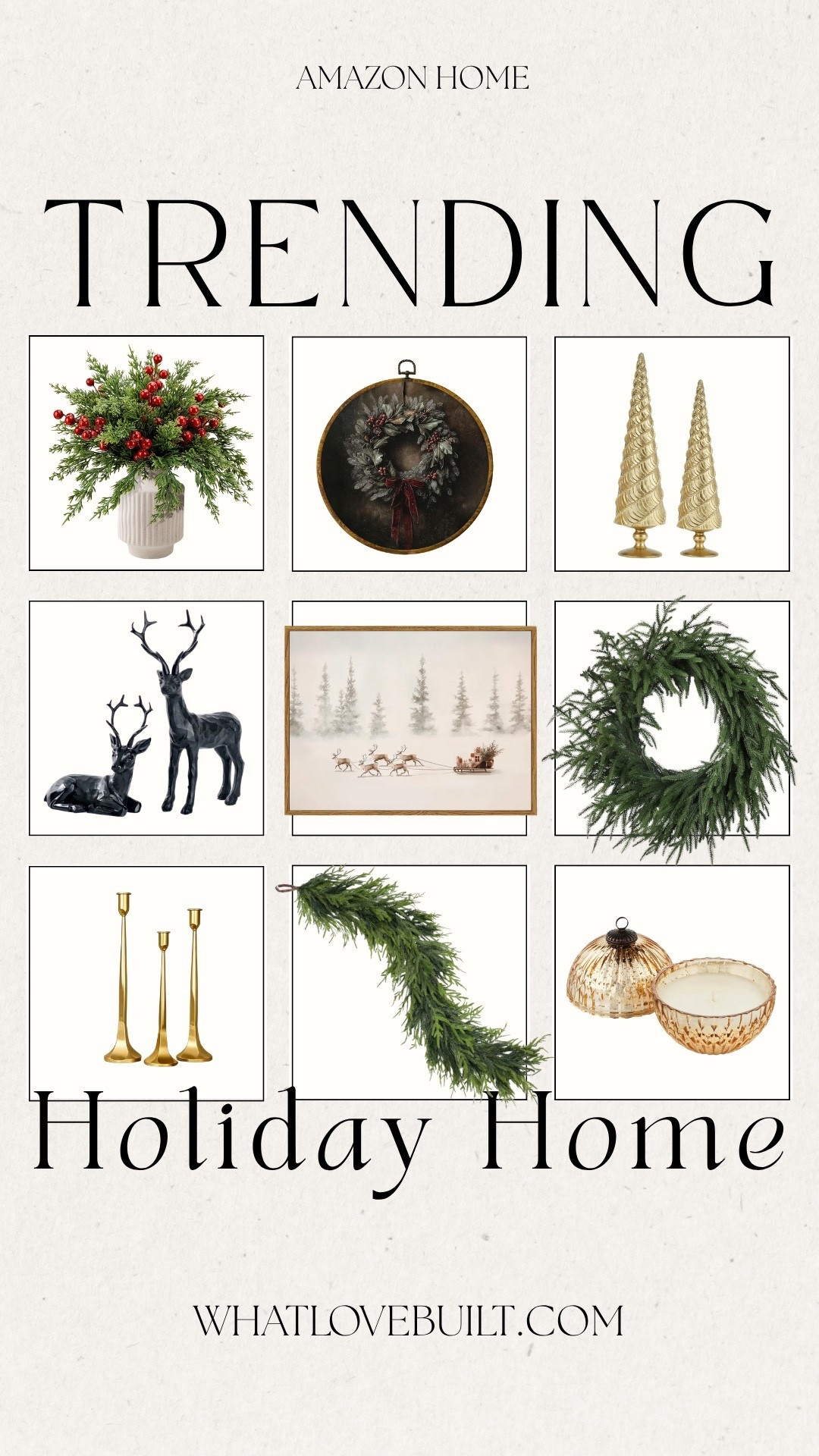 Trending Holiday Home Decor 🌲✨

#holiday #home #homedecor #decor #modernhome #christmas #christmasdecor
