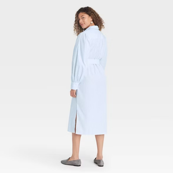 Women's Long Sleeve High Cuff Shirtdress - A New Day™ | Target
