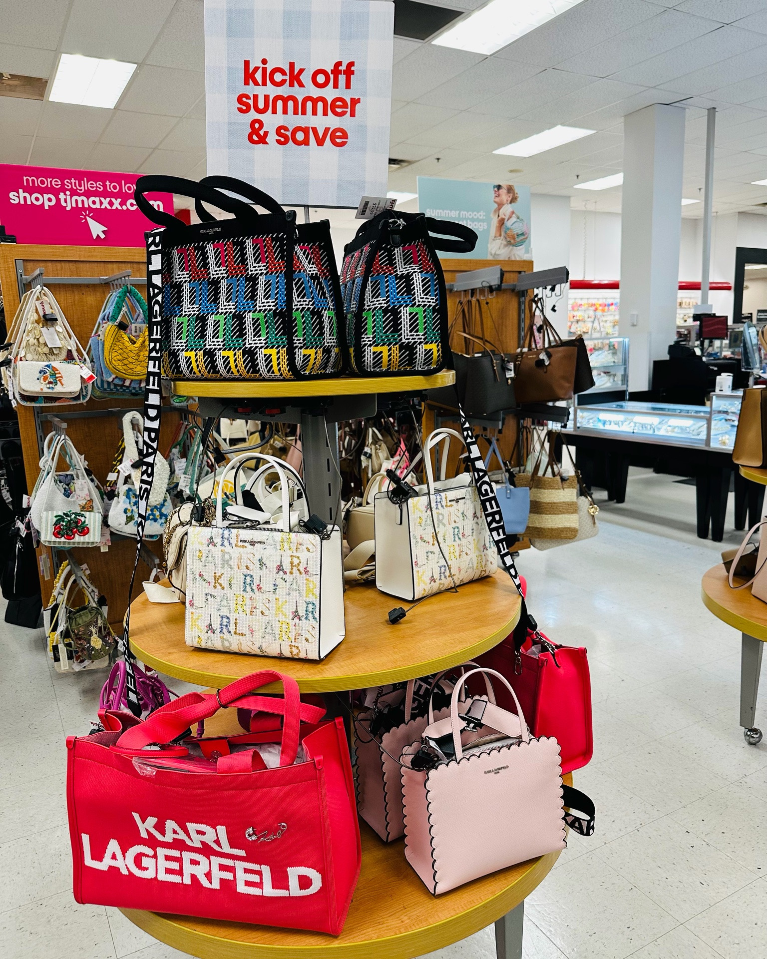 Happy Monday!☺️ Looking for a handbag @TJ Maxx with my oldest daughter and we went by one of our favorite stores!!🙌🤩 They had so many new handbags for summer that I haven’t seen and a bunch of pretty beaded handbags, even more online!!👜😄 I found some for you that are on sale & on clearance!!😍 Which one is your favorite?🤔

Summer handbags, handbag sale, handbag, beaded bags, clearance, vacation handbag

#LTKSaleAlert #LTKTravel #LTKdayinmylife
