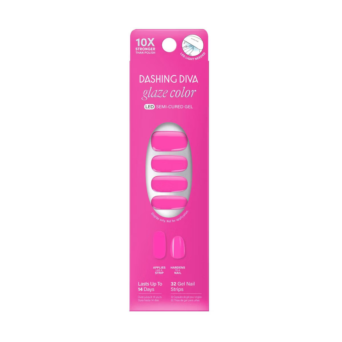 Dashing Diva Glaze Nail Art - Magenta Madness - 32ct | Target