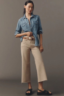 PAIGE Anessa High-Rise Wide-Leg Jeans | Anthropologie (US)