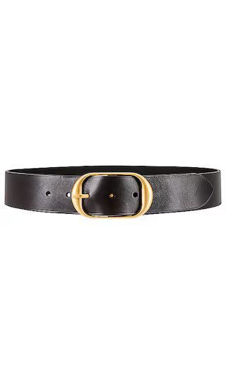 Nili Belt in Dark Brown & Antique Brass | Revolve Clothing (Global)